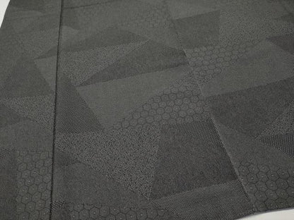 平和屋着物●極上　江戸小紋　寄せ小紋柄　黒地　逸品　CYAA5002s6