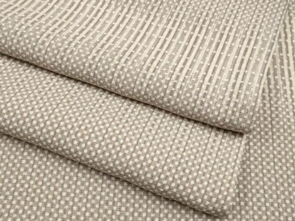 平和屋本店●極上　小紋　横段文　江戸鼠色地　高島屋扱い　逸品　CYAA5015s6