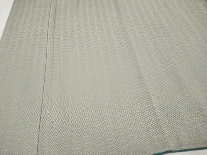 平和屋着物●極上　江戸小紋　花菱文　柳煤竹色地　逸品　未使用　CYAA5028s6