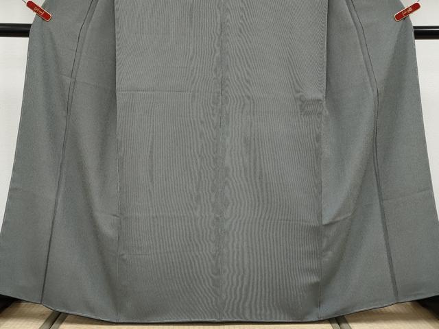 平和屋着物●極上　洗える最高級着物　＜英＞はなぶさ謹製　江戸小紋　万筋　黒地×潤色　逸品　未使用　CYAA5029s6