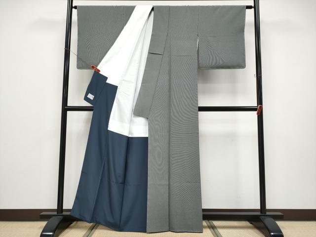 平和屋着物○極上 洗える最高級着物 ＜英＞はなぶさ謹製 江戸小紋 万筋