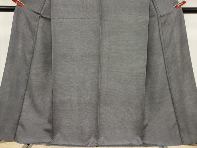 平和屋本店●希少　日本工芸会正会員　藍田正雄の父・藍田春吉　江戸小紋　行儀　黒地　逸品　未使用　CYAA5059s6