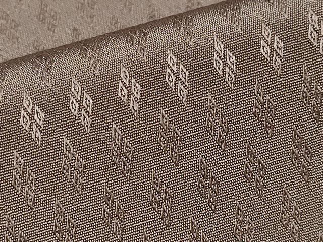 平和屋本店●極上　伝統工芸士　曽根武勇　訪問着　お召　菱文　逸品　CYAA5065s6