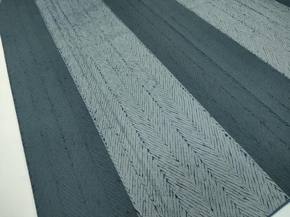 平和屋本店●極上 名門 藤娘きぬたや・総絞り 本場縞大島紬 大島絞り 間道 武島織物謹製 証紙付き 逸品 CZAA1123s5