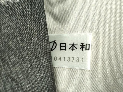 平和屋本店▽極上 「美しいキモノ」お馴染みのメーカー となみ織物 両面 スリーシーズン 全通柄袋帯 総紗縫 証紙・反端付 逸品 CZAA1158s5