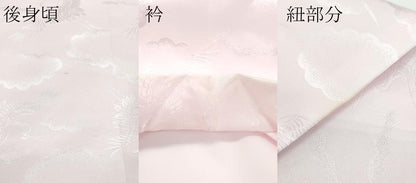 平和屋本店■極上　京加賀友禅　百貫石峰　七五三　女の子　3歳　祝着・長襦袢セット　鴛鴦　逸品　CZAA1215s5
