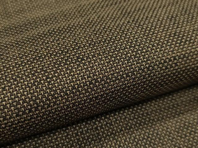 平和屋本店■極上　男性　本場大島紬　アンサンブル　キングサイズ　吉三郎　吉織物謹製　泥染め　９マルキ　証紙付き　逸品　CZAA1218s5