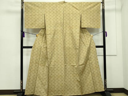 平和屋本店■極上　本場琉球　南風原花織　単衣　手織　赤嶺織り工房　赤嶺忠作　証紙付き　逸品　CZAA1225s5