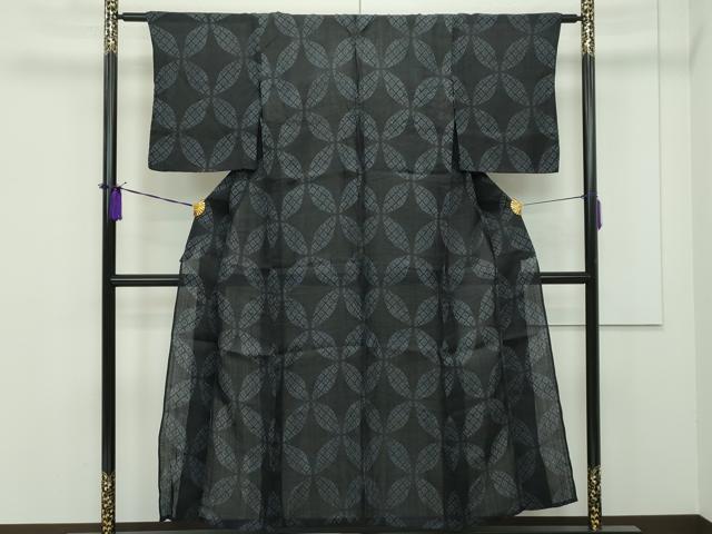 平和屋本店＊極上 夏物 重要無形文化財 本場宮古上布 七宝文 苧麻 逸品 CZAA1245s5