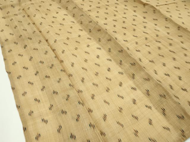 平和屋本店■極上　夏物　芭蕉布　手積み芭蕉糸100％　逸品　CZAA1307s5