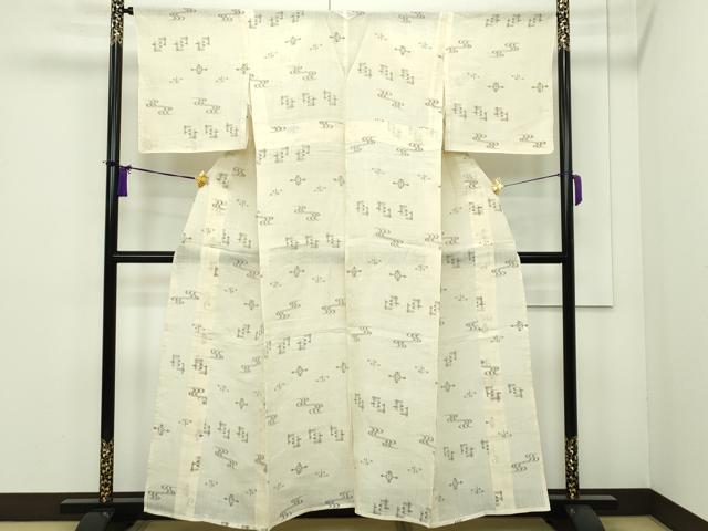 平和屋本店■極上　夏物　沖縄県無形文化財指定　本場八重山上布　麻 　逸品　未使用　CZAA1313s5