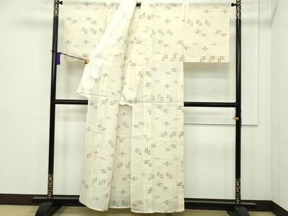 平和屋本店■極上　夏物　沖縄県無形文化財指定　本場八重山上布　麻 　逸品　未使用　CZAA1313s5