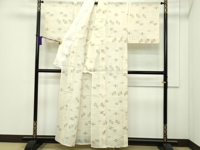 平和屋本店■極上　夏物　沖縄県無形文化財指定　本場八重山上布　麻 　逸品　未使用　CZAA1313s5