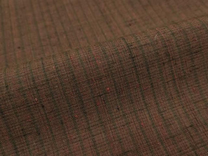 平和屋本店■希少　小大丸　士乎路紬　縞　証紙・たとう紙付き　逸品　CZAA1374s5