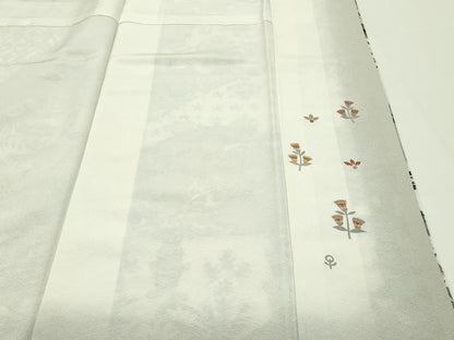 平和屋本店●極上 訪問着 総刺繍 スワトウ刺繍 壁画文様 金糸 逸品 CZAA1376s5