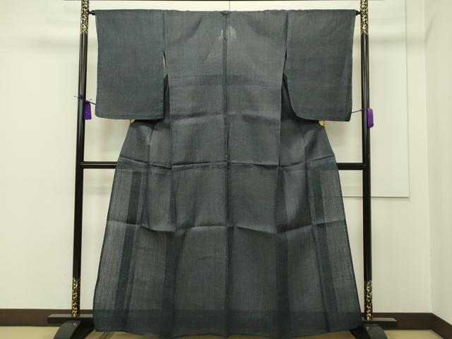 平和屋本店＊極上 夏物 重要無形文化財 本場宮古上布 80亀甲 総詰め 証紙付き 苧麻 逸品 CZAA1552s5