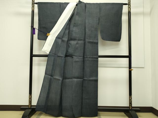 平和屋本店＊極上 夏物 重要無形文化財 本場宮古上布 80亀甲 総詰め 証紙付き 苧麻 逸品 CZAA1552s5