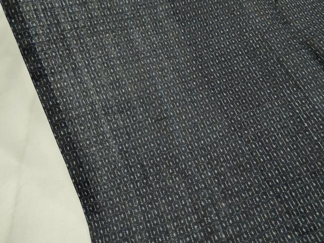平和屋本店＊極上 夏物 重要無形文化財 本場宮古上布 80亀甲 総詰め 証紙付き 苧麻 逸品 CZAA1552s5