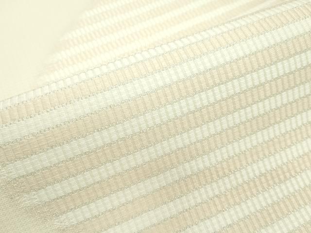 平和屋本店＊極上 夏物 九寸名古屋帯 丸文 銀糸 ゑり善扱い 逸品 CZAA1590s5