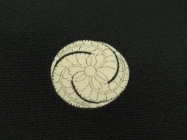 平和屋本店●極上　加賀友禅の巨匠　初代　由水十久　黒留袖　戦　逸品　CZAA4756s6