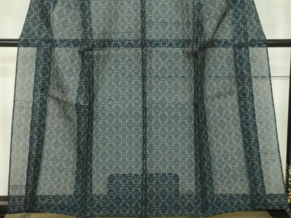 平和屋本店■極上　夏物　本場琉球絣　夏琉球　逸品　未使用　CZAA1688s5