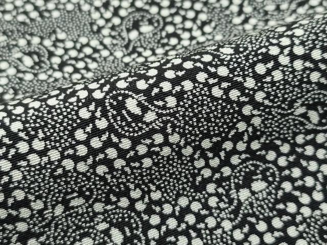 平和屋本店■極上　人間国宝　小宮康孝　河豚と茄子　黒地　西武百貨店扱い　逸品　未使用　CZAA1744s5