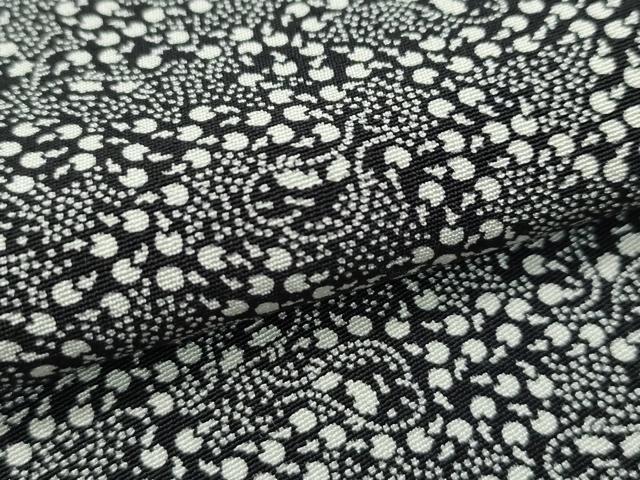 平和屋本店■極上　人間国宝　小宮康孝　河豚と茄子　黒地　西武百貨店扱い　逸品　未使用　CZAA1744s5