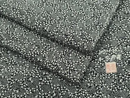 平和屋本店■極上　人間国宝　小宮康孝　河豚と茄子　黒地　西武百貨店扱い　逸品　未使用　CZAA1744s5