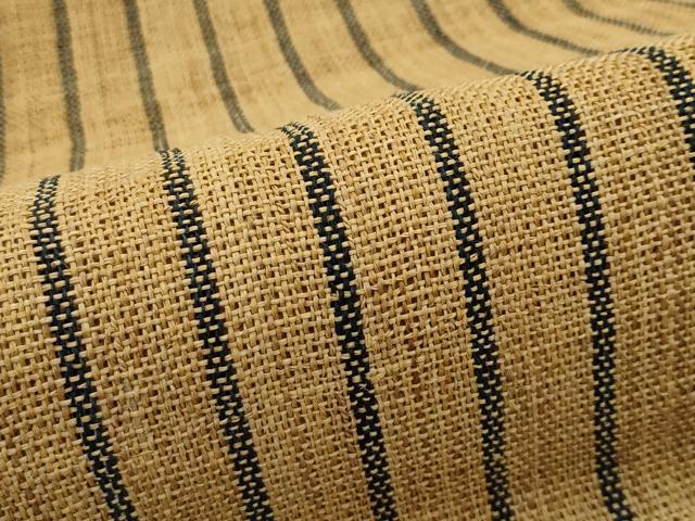 平和屋本店＊極上 夏物 古代原始布 科布 八寸名古屋帯 間道 逸品 CZAA1795s5