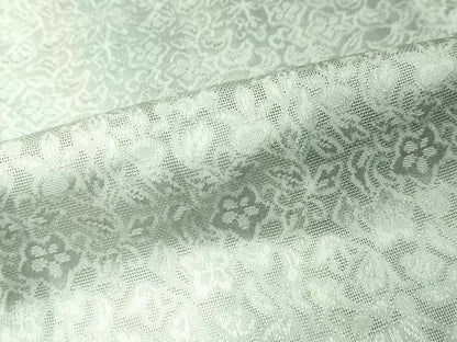 平和屋本店■極上　道行コート　ロング丈　スリーシーズン　春夏秋　塵除け　草花紋紗　逸品　CZAA1808s5