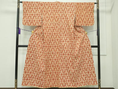 平和屋本店●極上 茜染 綿 逸品 CZAA1817s5