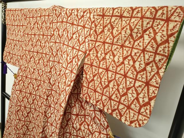 平和屋本店●極上 茜染 綿 逸品 CZAA1817s5