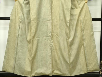 平和屋本店■極上　伝統工芸品　伊那紬　手織り　証紙付き　逸品　CZAA1822s5