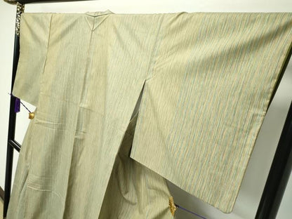 平和屋本店■極上　伝統工芸品　伊那紬　手織り　証紙付き　逸品　CZAA1822s5