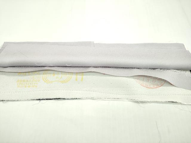 平和屋本店■極上　訪問着　作家物　螺鈿　葡萄蔦の葉文　暈し染め　銀彩　反端付き　逸品　CZAA1885s5