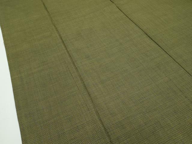 平和屋本店■極上　本場大島紬　単衣　アンサンブル　袖なし羽織　120亀甲　逸品　CZAA1895s5