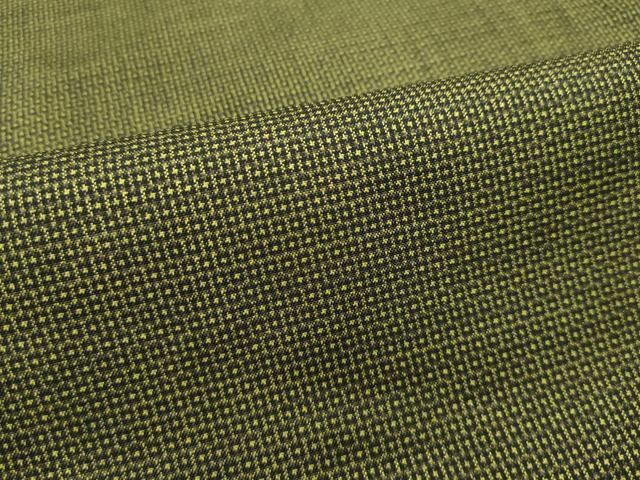 平和屋本店■極上　本場大島紬　単衣　アンサンブル　袖なし羽織　120亀甲　逸品　CZAA1895s5