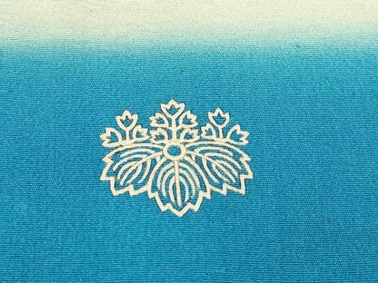 平和屋本店■極上　アンティーク　大正ロマン　振袖　駒刺繍　人物　飛鶴　蓑亀　暈し染め　金糸　逸品　CZAA1925s5