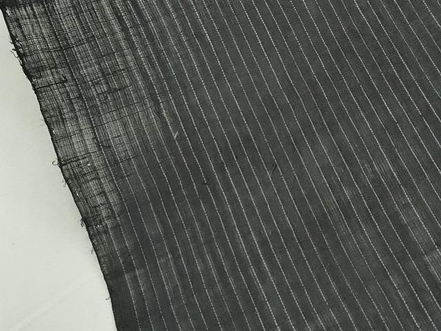 平和屋本店■極上　夏物　重要無形文化財　本場宮古上布　反物　着尺　苧麻　証紙付き　逸品　未使用　CZAA1963s5