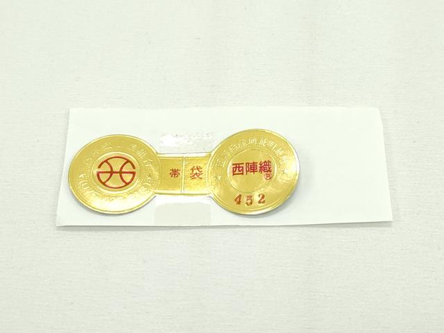平和屋本店■極上 「美しいキモノ」お馴染みのメーカー となみ織物 両面 六通柄袋帯 草花文 銀糸 証紙付き 逸品 未使用 CZAA1996s5