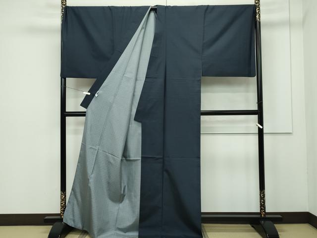 平和屋本店■極上　男性　銀座もとじ　キングサイズ　本場大島紬　泥染め　逸品　CZAA2005s5