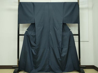 平和屋本店■極上　男性　銀座もとじ　キングサイズ　本場大島紬　単衣　泥染め　逸品　CZAA2006s5
