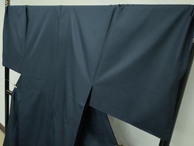平和屋本店■極上　男性　銀座もとじ　キングサイズ　本場大島紬　単衣　泥染め　逸品　CZAA2006s5