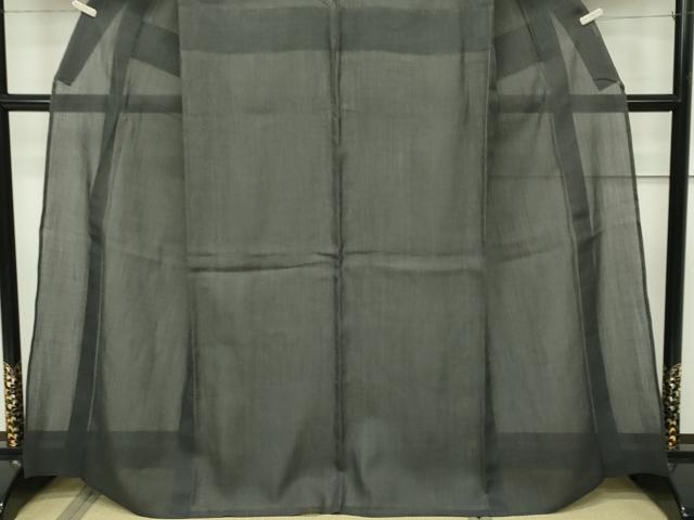 平和屋本店■極上　夏物　男性　銀座もとじ　キングサイズ　上布　縞　麻　逸品　CZAA2007s5