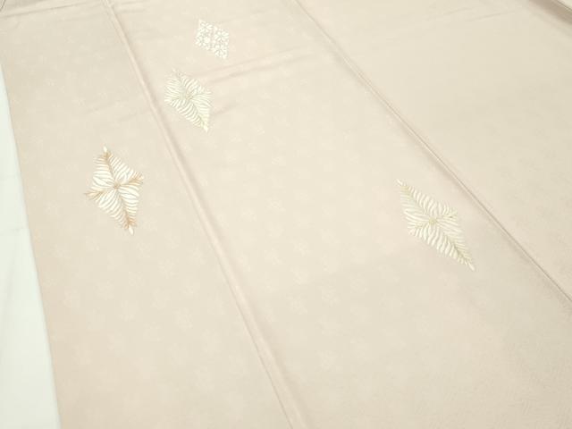 平和屋本店■極上　山口美術織物　皇室　伊勢神宮御用　西陣織　訪問着　総刺繍　菱花文　洗柿色地　逸品　CZAA2009s5