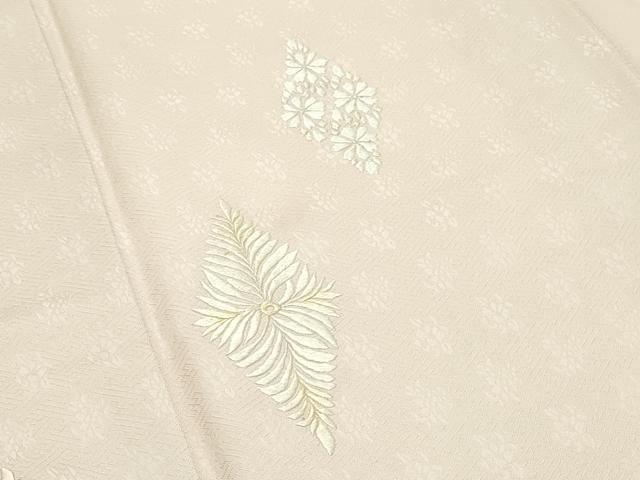 平和屋本店■極上　山口美術織物　皇室　伊勢神宮御用　西陣織　訪問着　総刺繍　菱花文　洗柿色地　逸品　CZAA2009s5