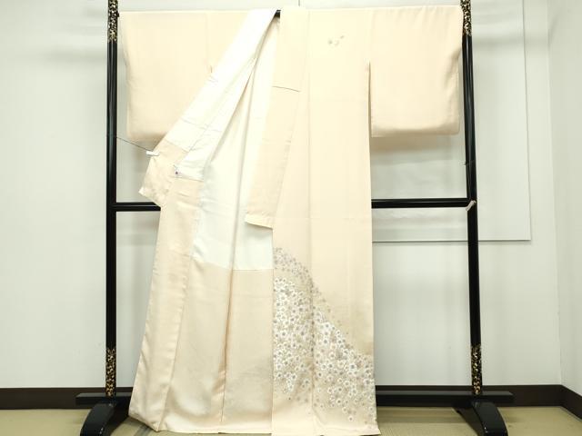 平和屋本店■極上　山口美術織物　皇室　伊勢神宮御用　西陣織　寿光織　訪問着　総刺繍　桜楓文　金糸　冊子付き　逸品　CZAA2012s5