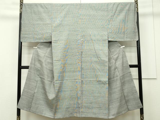 平和屋着物●極上　男性　キングサイズ　結城紬　奥順謹製　はたおり娘　逸品　CZAA4758s6