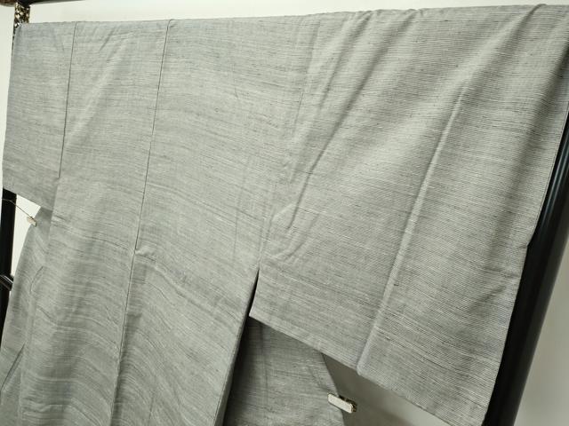 平和屋着物●極上　男性　キングサイズ　結城紬　奥順謹製　はたおり娘　逸品　CZAA4758s6