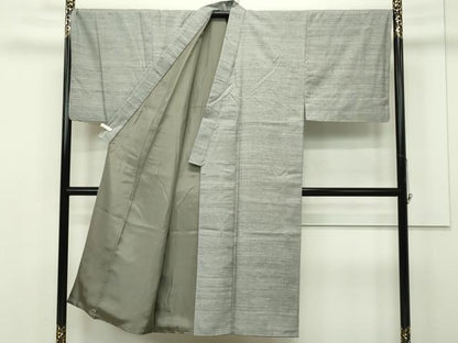 平和屋着物●極上　男性　キングサイズ　結城紬　奥順謹製　はたおり娘　逸品　CZAA4758s6